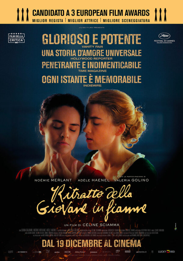 Ritratto della giovane in fiamme | Dicembre 2019